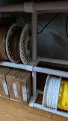 Additional pillar for longer racks