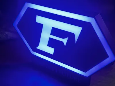 Captain Future Logo Illuminated