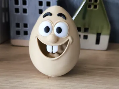 Happy Smile Easter Egg