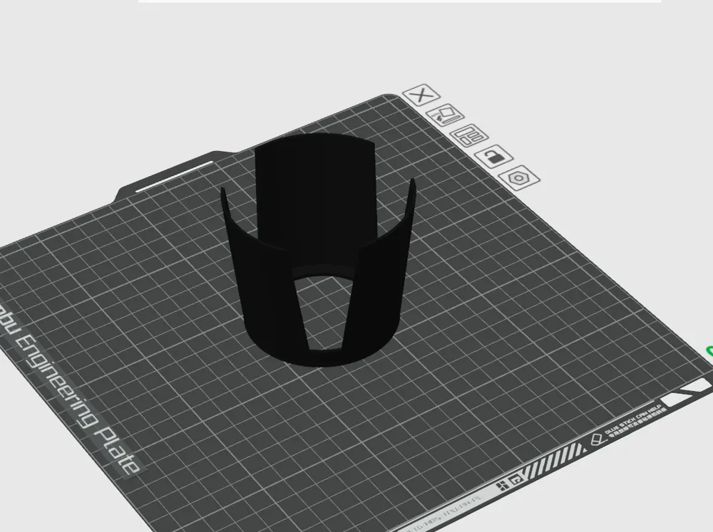 Reversible Cupholder Insert for Slim Cans by nathanwilliams415 MakerWorld