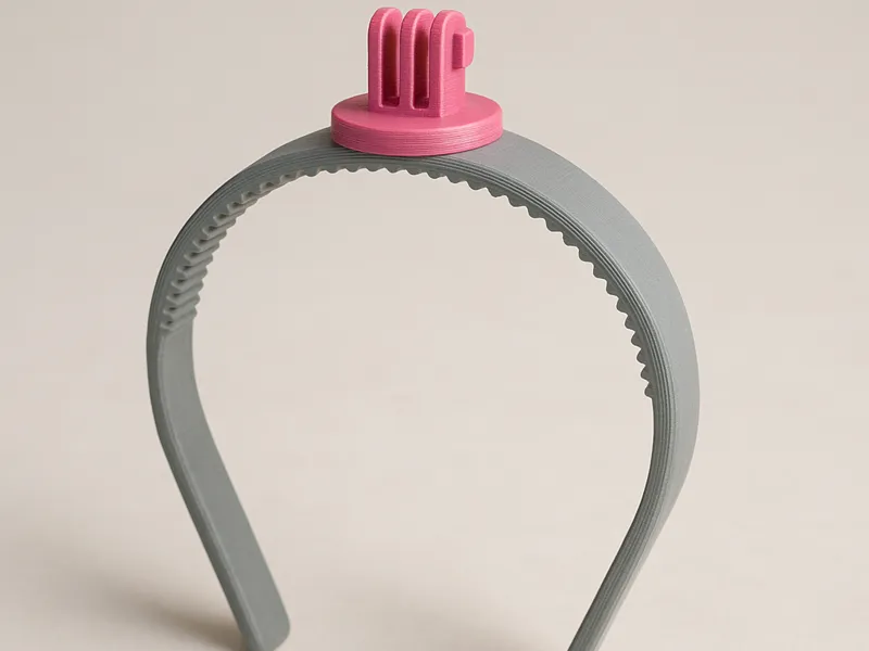 Diadema + Montura Go Pro 
