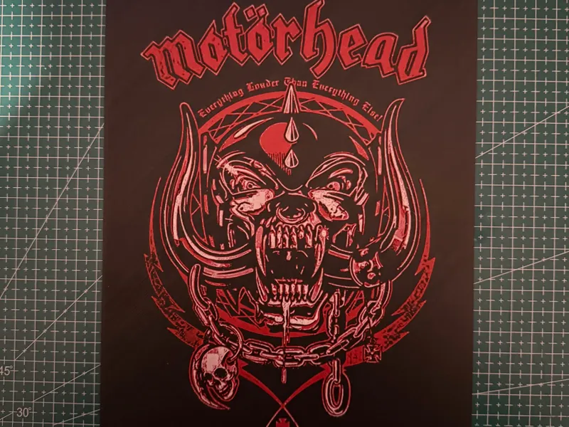 hueforge logo Motorhead