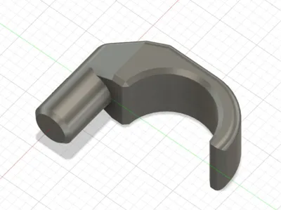 Cabinet Peg Hole Cable Guide (5 mm)
