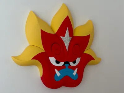 Ogerpon Hearthflame Mask Pokemon Oni (no AMS)