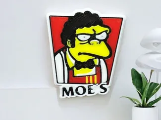 Moe´s Simpson ( Imán para Nevera )