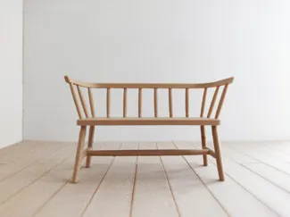 Miniature Bench for 1/12 Dollhouse