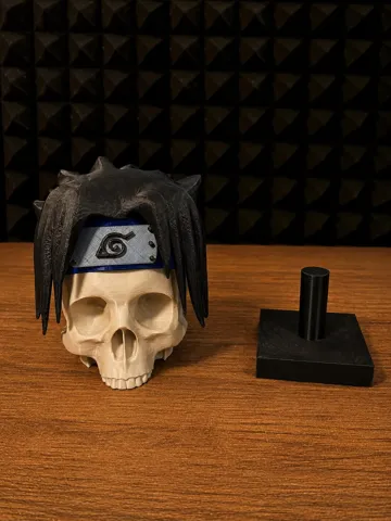 Accesorio para impresora 3D: #018 - Teschio Sasuke — vista de referencia 5