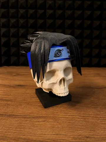 Accesorio para impresora 3D: #018 - Teschio Sasuke — vista de referencia 4