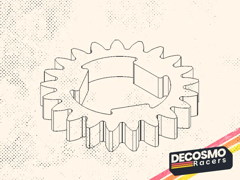 Spur gear 21T (MB-NB-SG21T-V1)