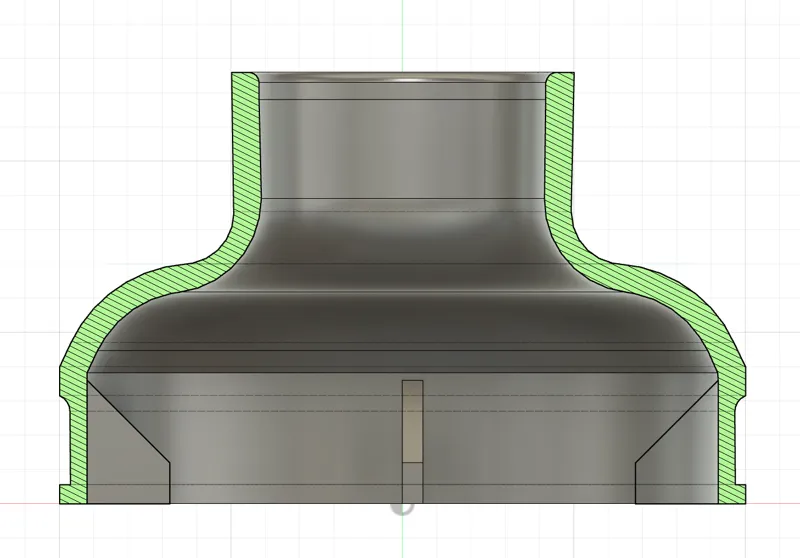 Dust Collection port converter of Metabo Miter Saw