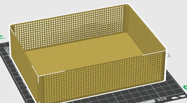 Stackable mini box