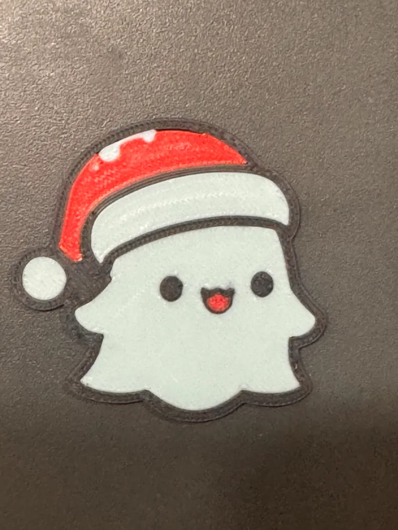 Cute Christmas ghosts