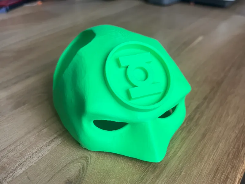 GREEN LANTERN CAT MASK