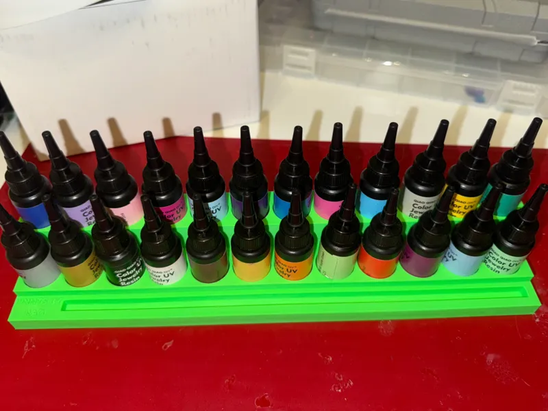 UV resin dye 10ml bottle (22mm base) stand