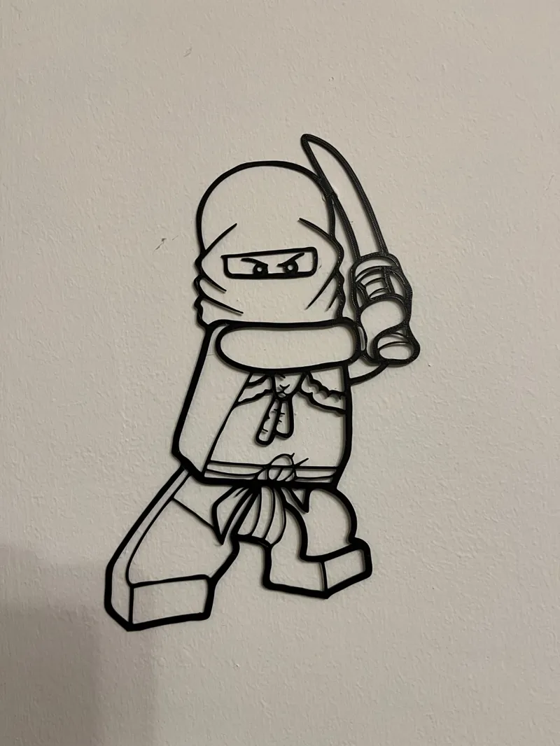 Ninjago Lloyd wall art / decoration