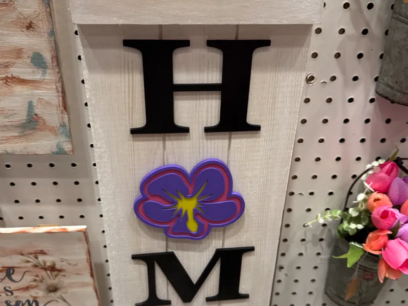 Interchangeable Home Sign