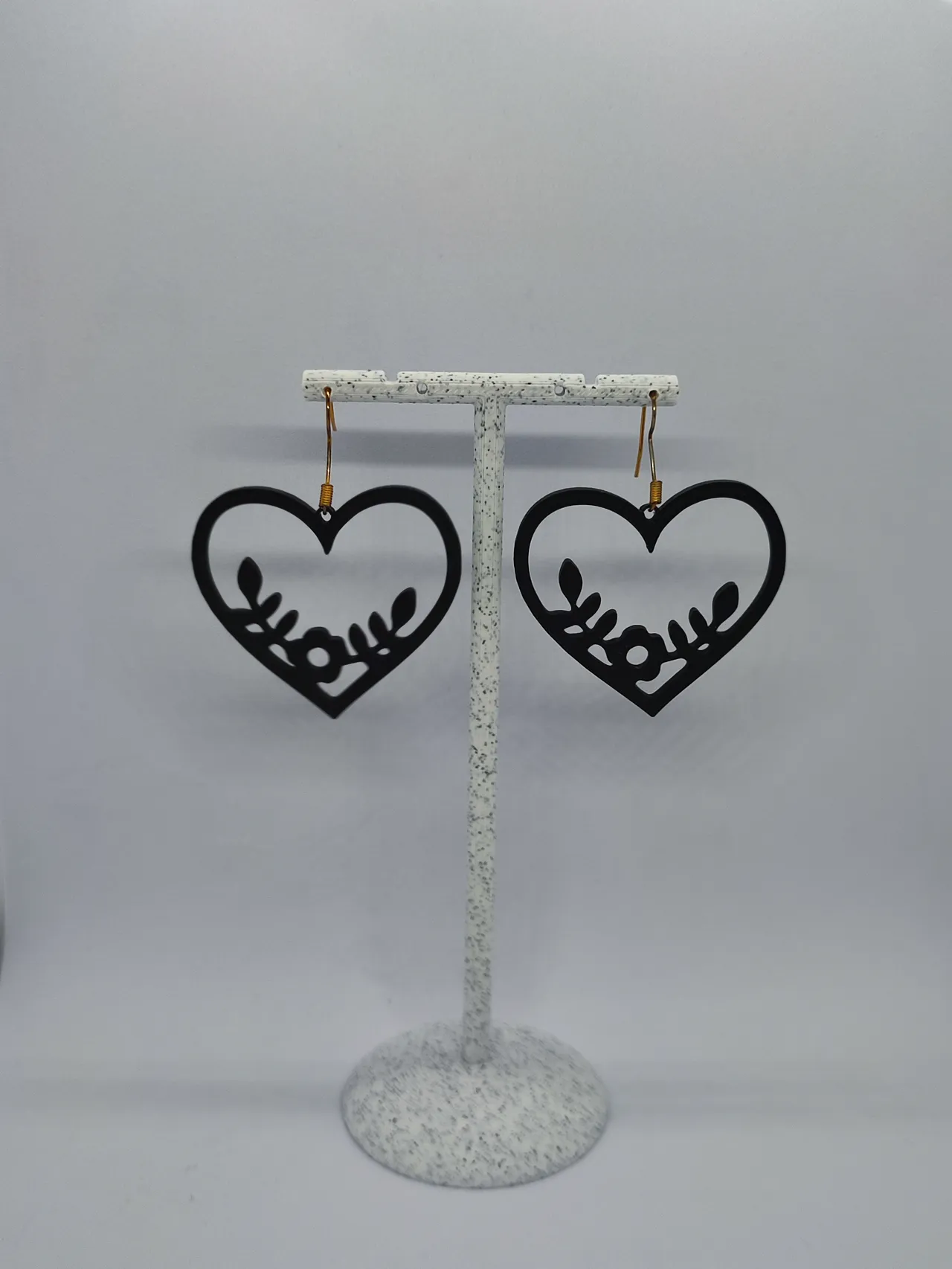 Aretes Corazón Silvestre view 2