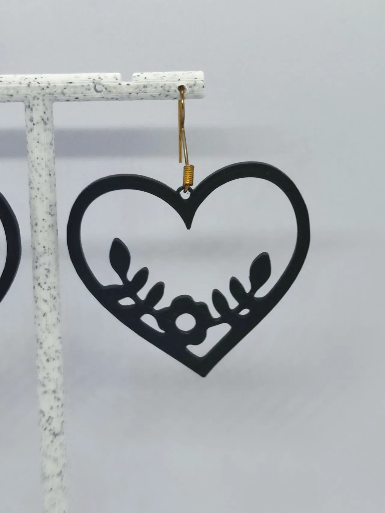 Aretes Corazón Silvestre view 4