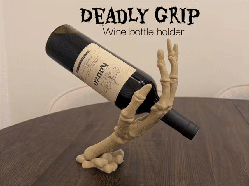 Deadly Grip – Wine Bottle Holder - 1