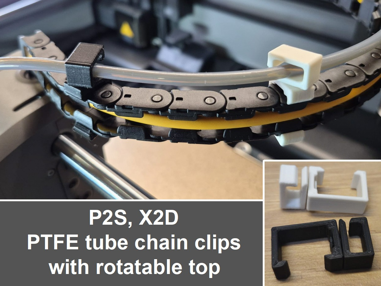 PTFE chain clip (P2S, X2D)
