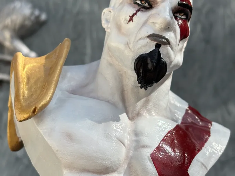Kratos Bust God War