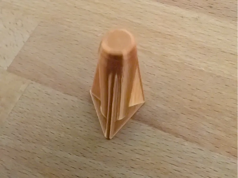 Safe spear tip for 8mm wooden stick