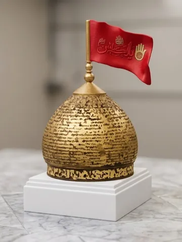Figura decorativa: Imam Hussein مجسم قبة مرقد الإمام الحسين (ع) — vista de referencia 2