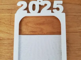 2025 Photo Frame Ornament