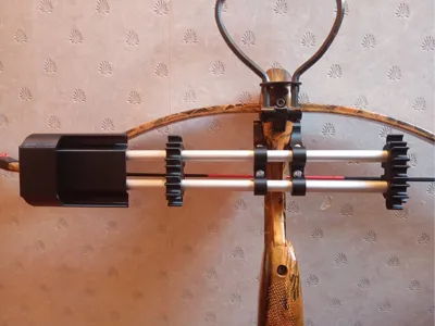 Man Kung 150 lbs Crossbow 5-bolt Quiver