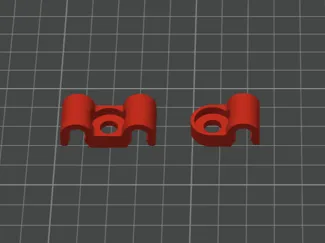 Clips to hold 1/4", 5/16", and 3/8" line/cable
