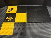 Toolgrid Base Plate 152mm sq and Connectors