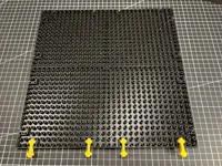 Toolgrid Base Plate 304mm sq and Connectors (H series only)