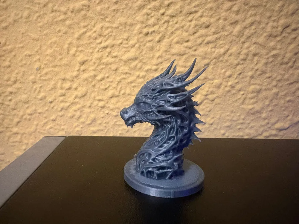 Dragon Bust - High-Detail - Free 3D Print Model - MakerWorld