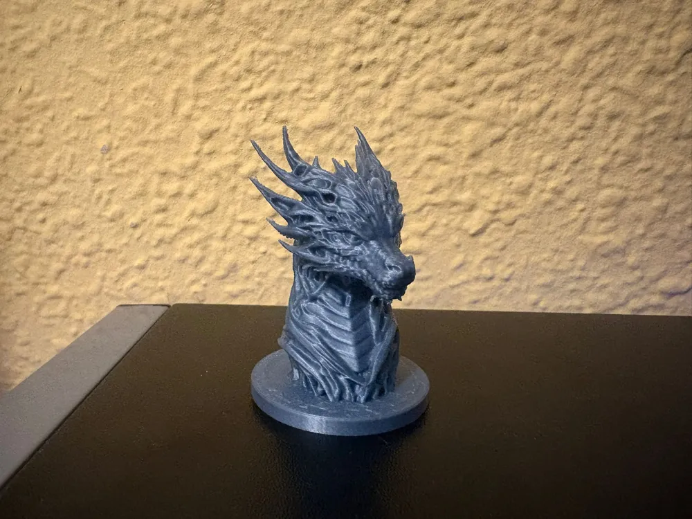Dragon Bust - High-Detail - Free 3D Print Model - MakerWorld