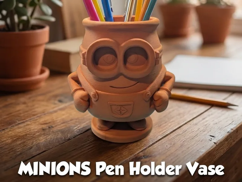 Minion Pen Holder & Planter