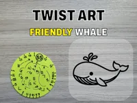 Twist Art 55 Whale