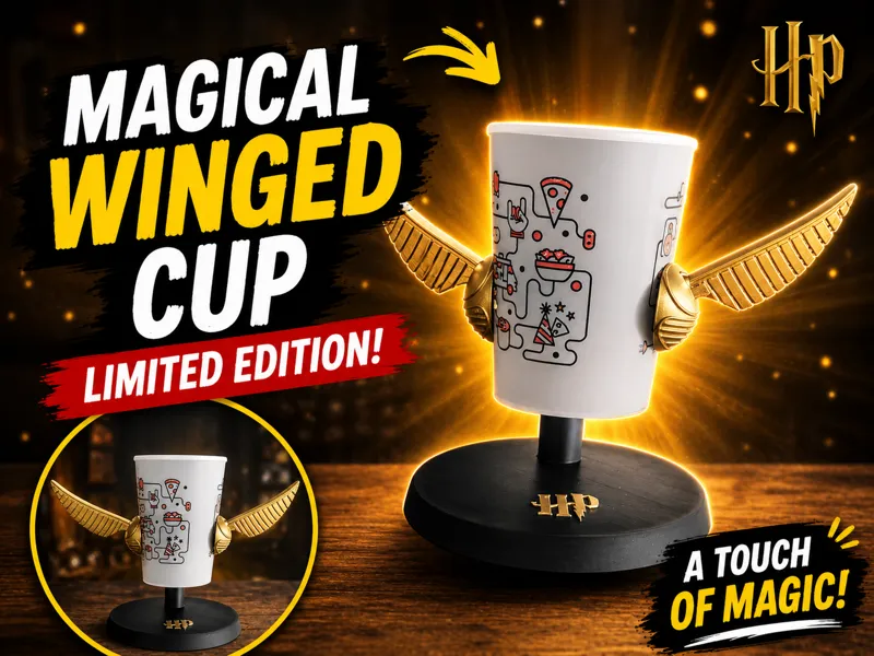 Cup Holder Hogwarts Theme