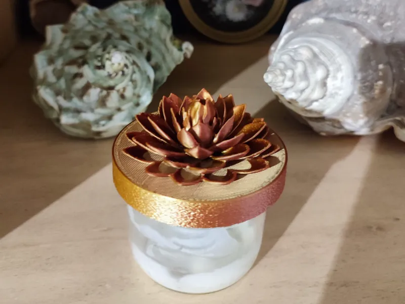 Zen Lotus - Cache Couvercle Universel (Ø 69.3mm)