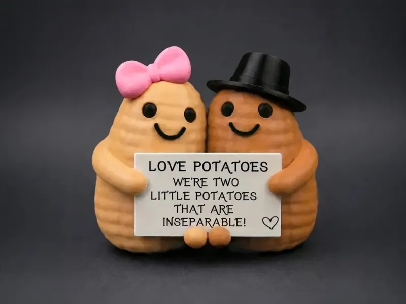 Potatoes in love | Choose your colors