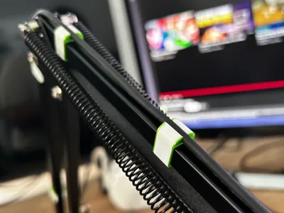 Cable Clip for Microphone Boom Arm