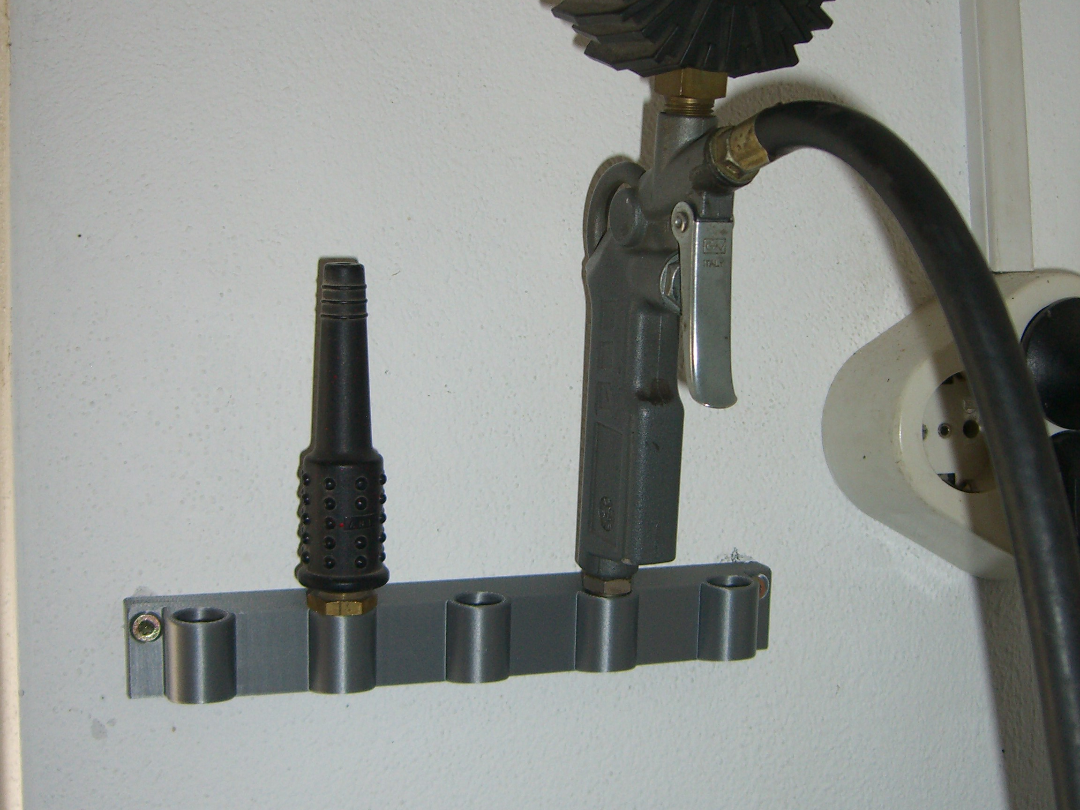 Halter für 5 Druckluftgeräte