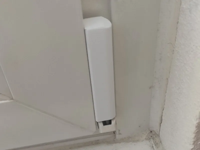 window and door hinge cover