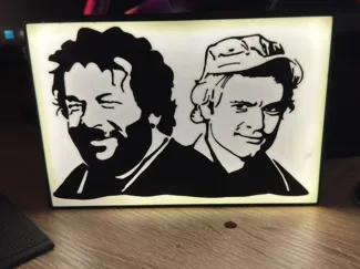 Bud Spencer & Terence Hill Leuchtkasten