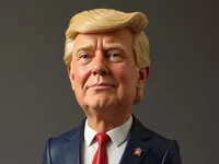 Figurine satirique de Donald Trump — photo 1