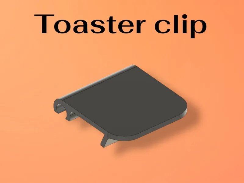 Toaster clip
