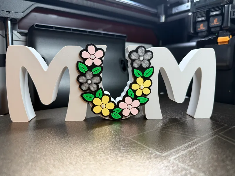 Mum Floral Desk Decor