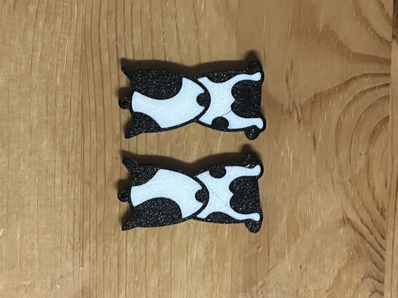 dog earrings view 2