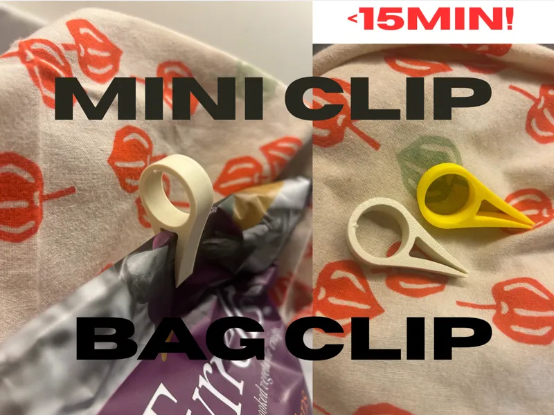 Mini Clip Bag Clip