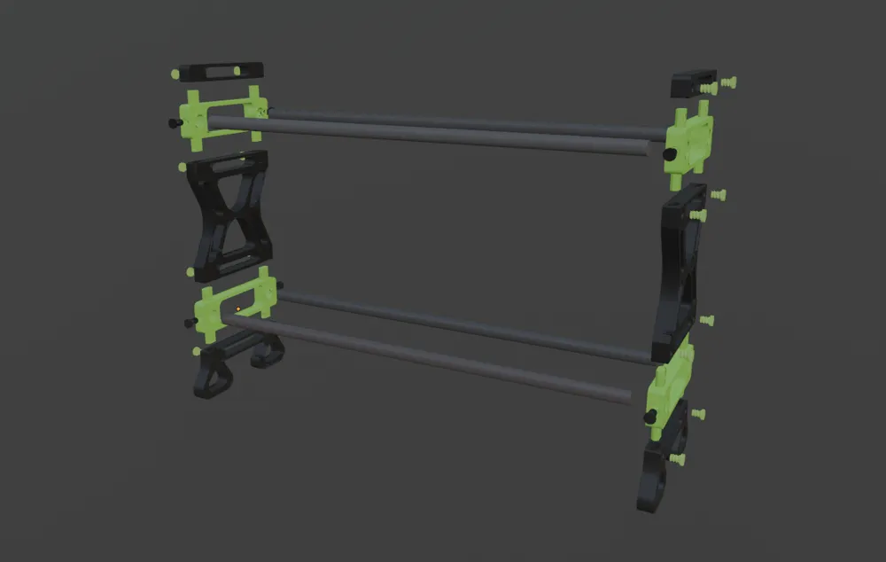Modular Filament Storage Rack - Free 3D Print Model - MakerWorld
