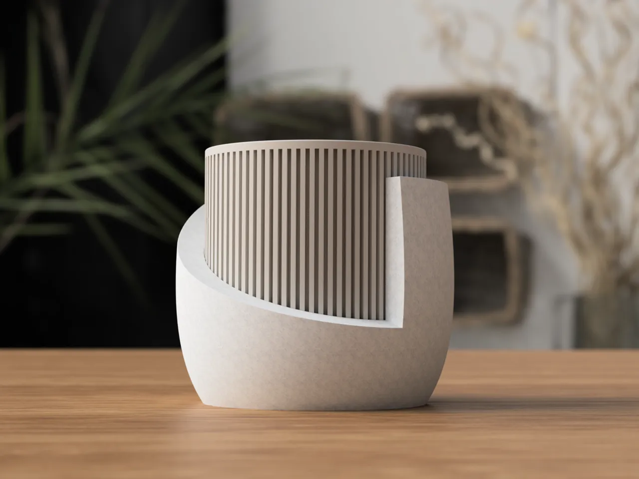 Japandi Planter view 4